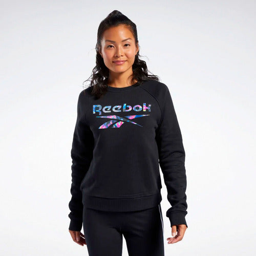 Reebok Floral Graphic Crew Women Black 0