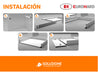 Lateral Slim Cajón 199x400mm Eurohard Blanco Cierre Suave 3d 7