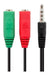 Cable Adaptador Spica 3,5mm Manos Libres Micrófono Auricular 0