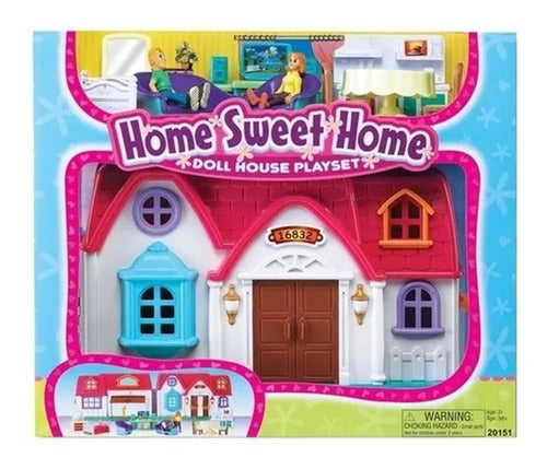 Keenway Dollhouse With Accessories 0