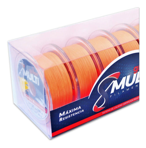 Grilon Multifilamento 8 Hebras Pesca 0,40 Mm 29,5 Kg X 100 M 5