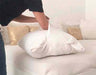 Set of 4 Solid Color Cushions 50x50 Decorative Pillow Case + Filling 25