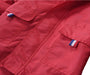 Hiheart Impermeable Para Niños Capucha Forro De Algodón 4/5 Rojo 4