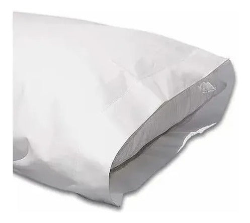 Hiper Blanco Funda De Almohada 50x70 Lisas Soft Super Suave 180 Hilos 2