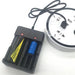 Cargador Doble Usb Inteligente Pila Bateria 18650 Recargable 2