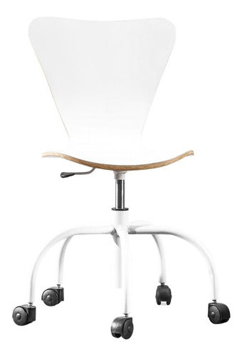 Mö Design Adjustable Height Office Chair with Wheels - Various Designs 2