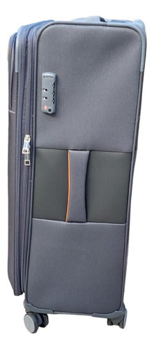 Elf 4280 Black 4-Wheel Suitcase 24'' 1