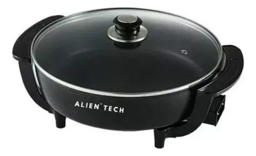 Alien Tech Electric Pot 5 Levels Teflon Coated Glass Lid 0