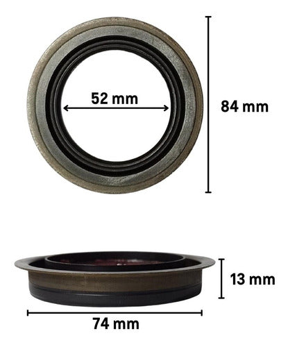 Rear Differential Pinion Seal 2012 for Chevrolet S10 1