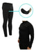 Bodytherm Thermal Cyclist Combo: Thermal Shirt + Chamois Tights + Softshell Gloves 0