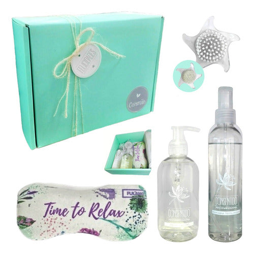 Christmas Gift Box Set for Relaxation - Jasmine Aroma Spa Zen Kit N36 - Gift Box Navidad Set Relax Regalo Jazmín Kit Spa Zen N36