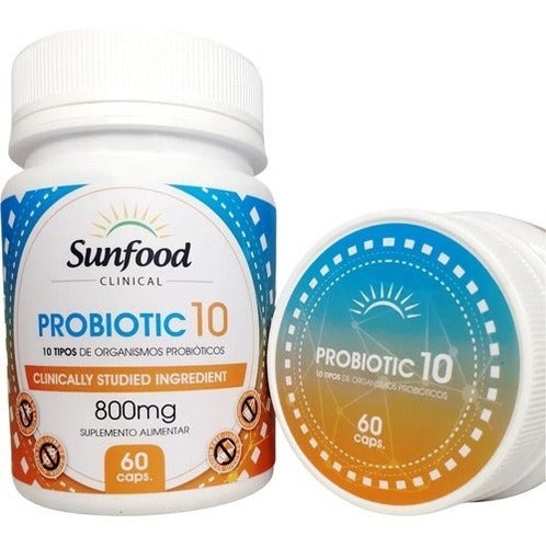 Sunfood Probiotics Lactobacillus - 60 Caps 1