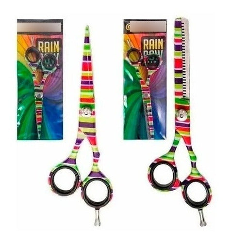 Set Tijeras Corte Y Pulir 5,5 @style.cut Rainbow Spirit 0