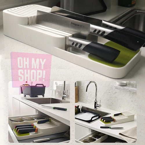 Compact Cutlery Drawer Organizer - Space-saving Design 7