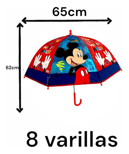 Cresko Mickey Mouse Kids Umbrella 4