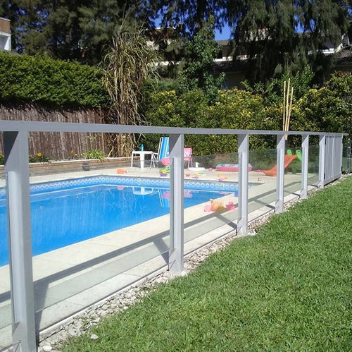 Divicer Aluminio Balcony Guardrail - Safety Perimeter Fencing 5