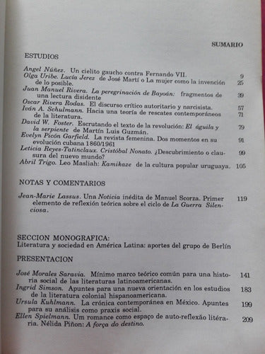 Revista De Critica Literaria Latinoamericana Nº 30 Año 1989 1