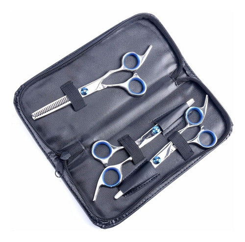 Grooming Scissors Set for Dogs and Cats - Curved and Straight by Your Brand Name 0