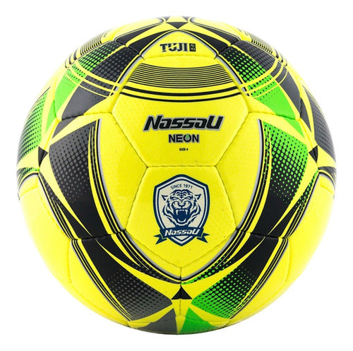 Nassau TUJI Neon Soccer Ball 5 Futsal Papi Baby Elite Size 4 Imported 0