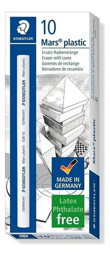 Staedtler Repuesto Portagoma Mars Plastic Radett X 3 Uds 2