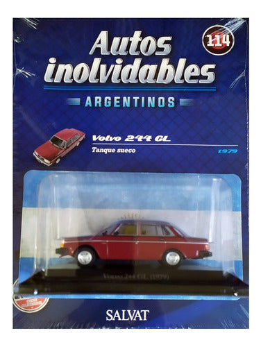 Salvat Autos Inolvidables Argentinos N° 114 Volvo 244 Gl 0