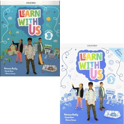 Learn With Us 3 - Class Book and Activity Book Set - Oxford - Learn With Us 3 - Class Book And Activity Book - Oxford