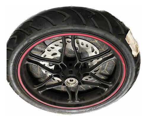 Complete Front Wheel Zanella Rz3 Assembled with Brake Disc 1