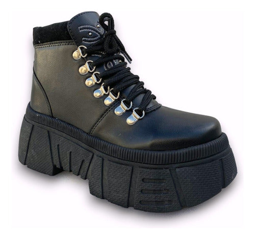 Malaui High Platform Black Alpine Women’s Boots 0