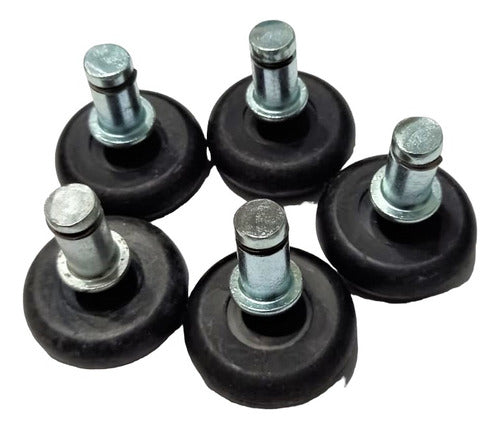 Megamuebles Replacement 5 Casters for Star Base Office Chair 2