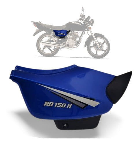 Right Underseat Cover Mondial Rd 150 H Blue Original 0