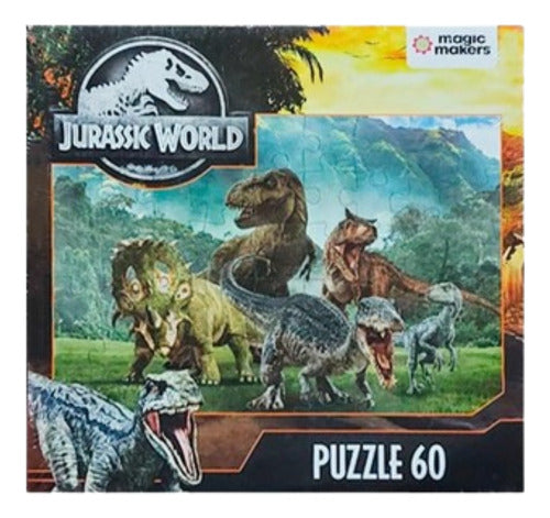 Jurassic World Puzzle 60 Pzs 0