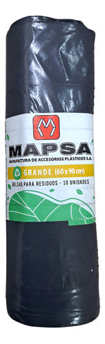 Maps Rollo Bolsa Residuo 60x90 Reforzada 20 Micrones Basura X 100 0