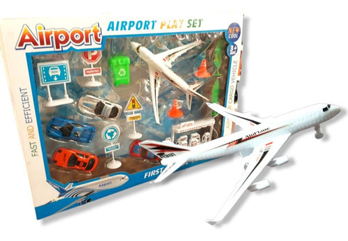 Playset Aeropuerto Internacional Completo Caja Grande 0