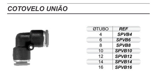 Reducción Macho 10 Mm A Tubo 6 Mm 1