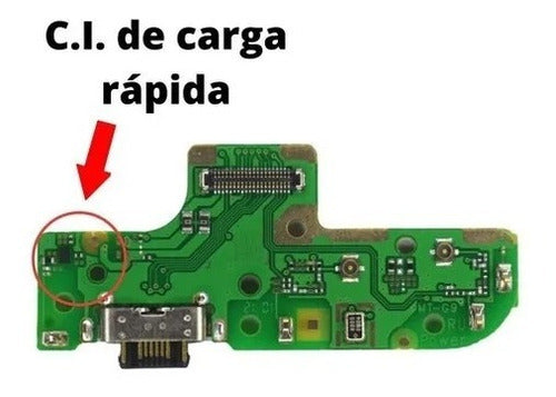 Placa Flex Carga Conector Compatível Moto G9 Power Turbo 1