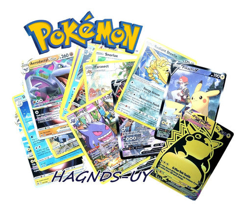 Pack Cartas Pokémon Tcg Sword & Shield Set De 50 Cartas 1