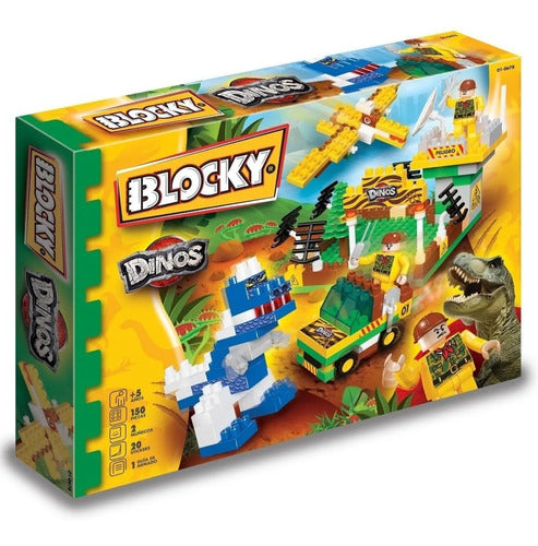 Blocky Combo Ladrillos Blocky Dino 260pz/150pz 01-0678/79 Srj 2