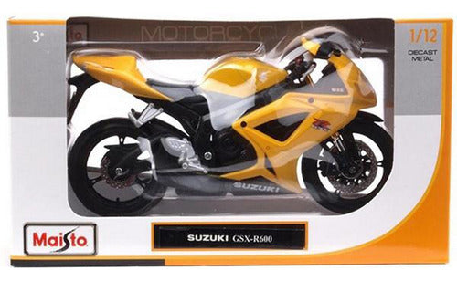 Maisto 1:12 Motorcycles - Assorted Ploppy.6 381387 0