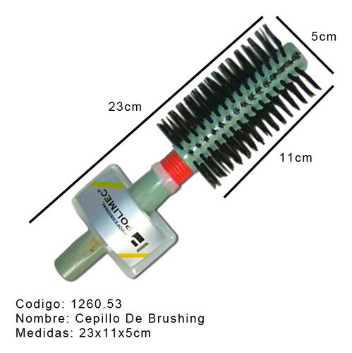 Generic Cepillo Brushing Color Cerdas 55mm 2