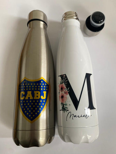 EXXE.GRAFICA Stainless Steel Thermal Bottle for Students de La Plata 7