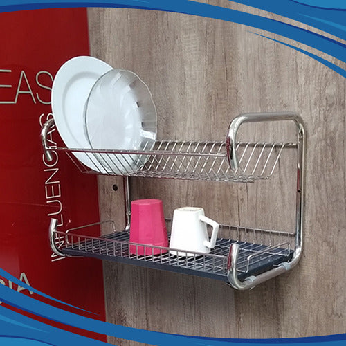 Fark Chrome Dish Drainer for Kitchen Counter 2