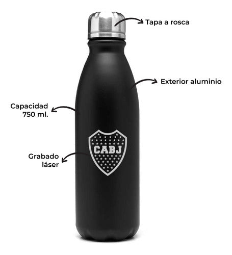 Sport Aluminum Water Bottles - Soccer Theme - Clubs Gift 8
