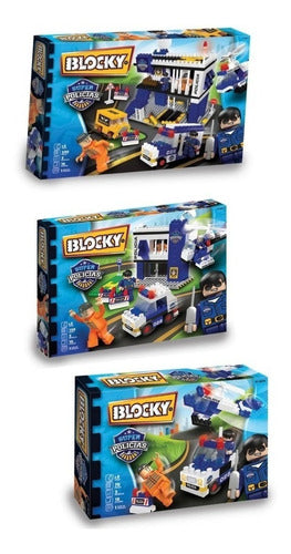 Blocky Police Combo - 290pz/150pz/70p 01-0670/71/72 0