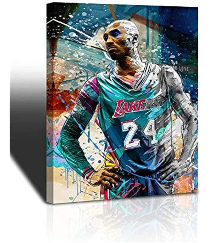 Guibaoguo Kobe Bryant Wall Art Basketball Player Canvas Wall Art Painting Sports Posters Artwork Home Decor 0