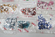 4mm Round Sewing Gems - 100 Units by CBX 6