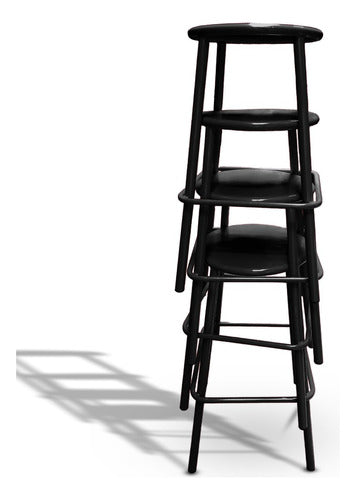 Careva Steel Tolix High Stool 1