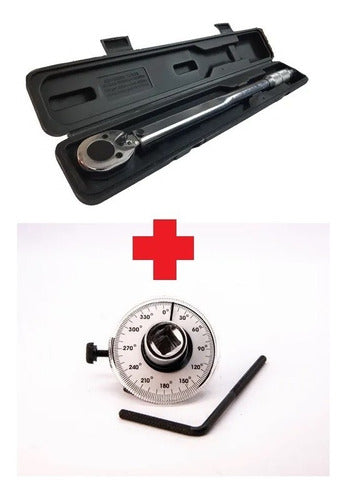 Milok Torque Wrench 1/2 + Goniometer (2 Items) Industrial 0