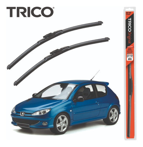 TRICO® Original Front Wiper Blade Kit for Peugeot 206 Since 1999 0