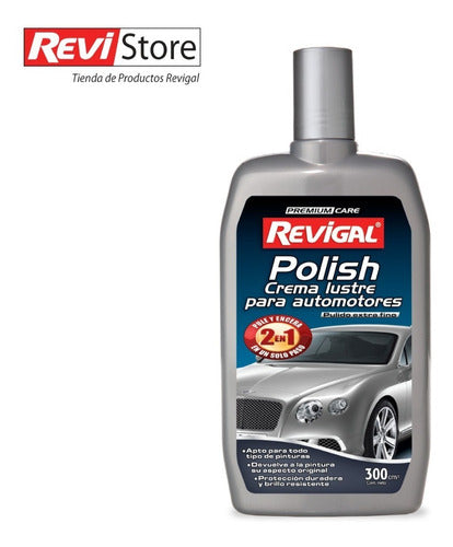 Revigal Polish 2 in 1 - Box of 8 Units (300 cm³ Each) 0