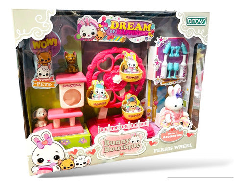 Bunny Boutique Rabbit Family World Tour Playset 6